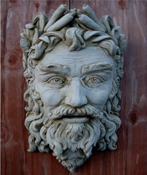 River God Plaque ADW4007