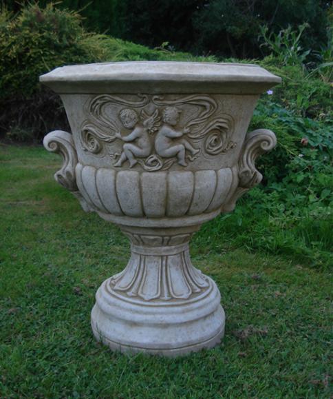 Large Cherub Vase ADW3004