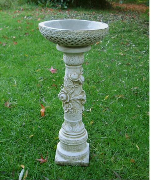 Rose Birdbath ADW1000