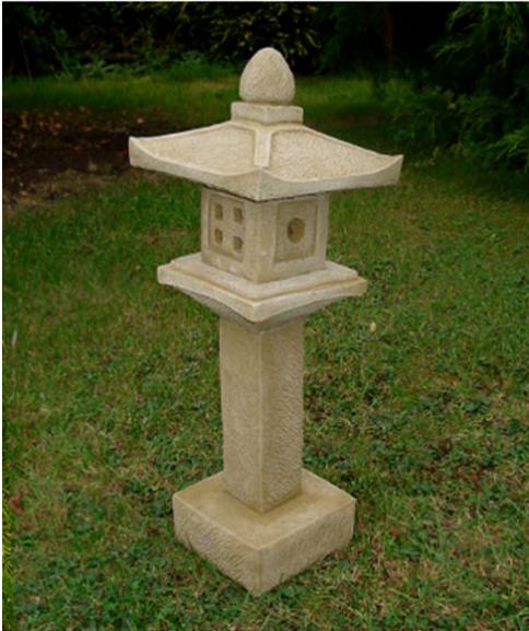 Small Square Pagoda ADW6103