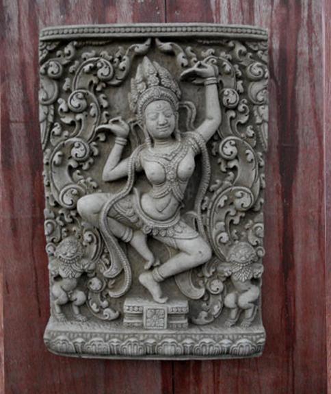 Utsun Dancing Girl Plaque ADW40011